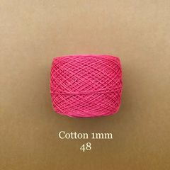 Sợi Cotton 1mm, 300g, đan móc áo, váy, khăn