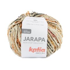 Sợi Jarapa - Katia, 100g - 70m, dùng để đan móc túi, giỏ, vỏ gối, ví