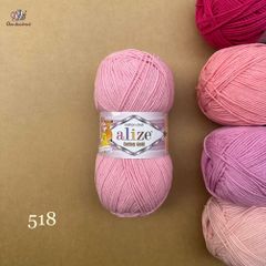 Len hè Cotton Gold nhập khẩu từ Alize Yarns, đan móc đồ hè, thú, nón cực xinh