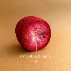 Sợi cầu vồng Cotton 0.8mm, 300g