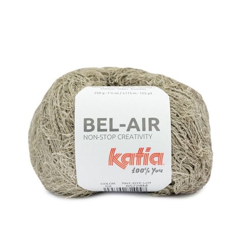 Sợi Bel-Air - Katia, 50g - 115m, dùng để đan móc áo, váy
