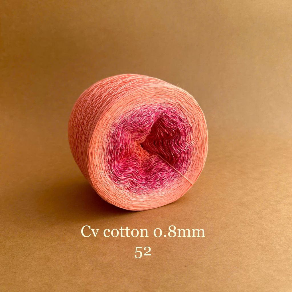 Sợi cầu vồng Cotton 0.8mm, 300g