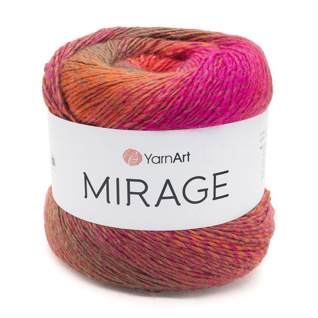 Len loang Mirage - Yarnart, 150g - 500m, đan móc áo, váy, khăn