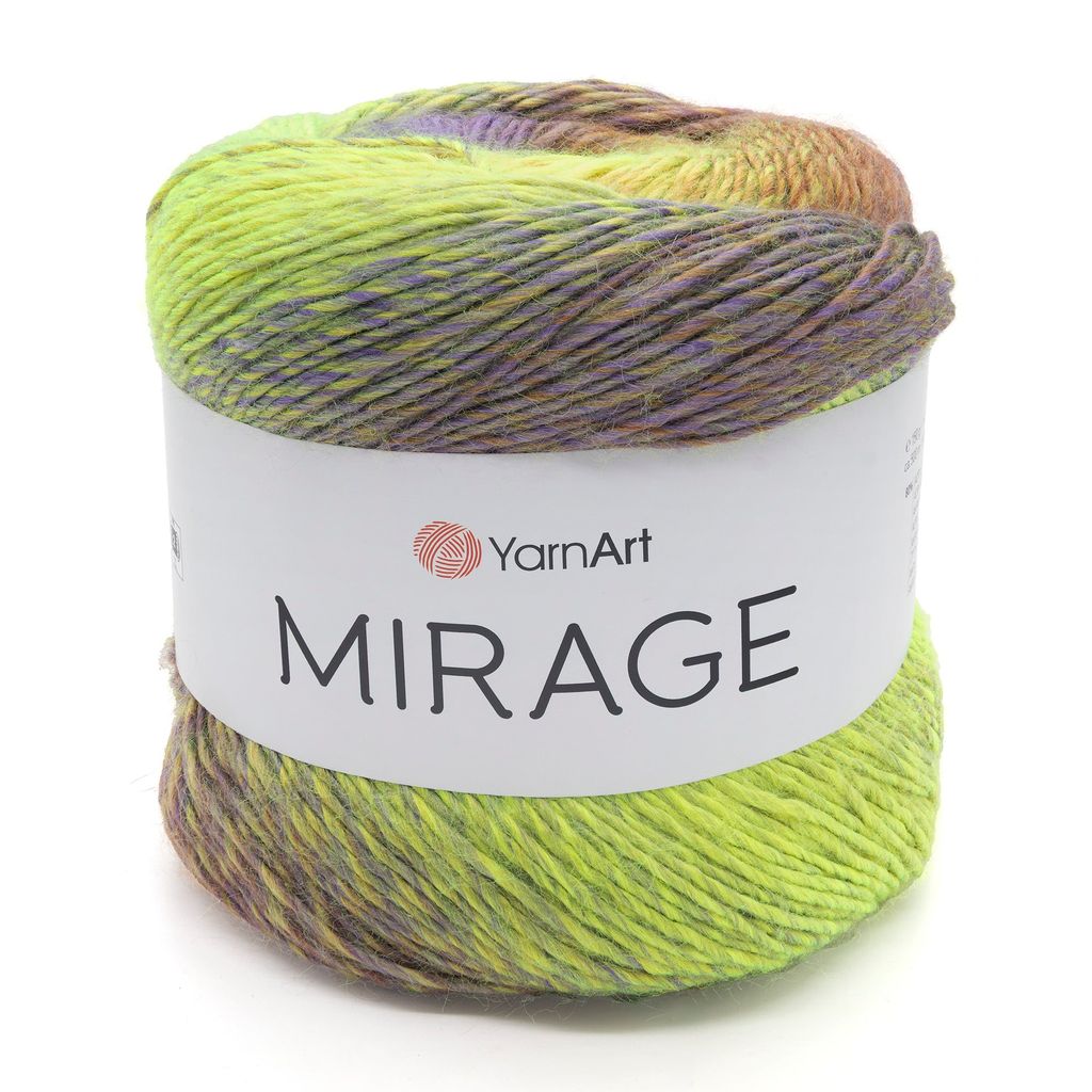 Len loang Mirage - Yarnart, 150g - 500m, đan móc áo, váy, khăn