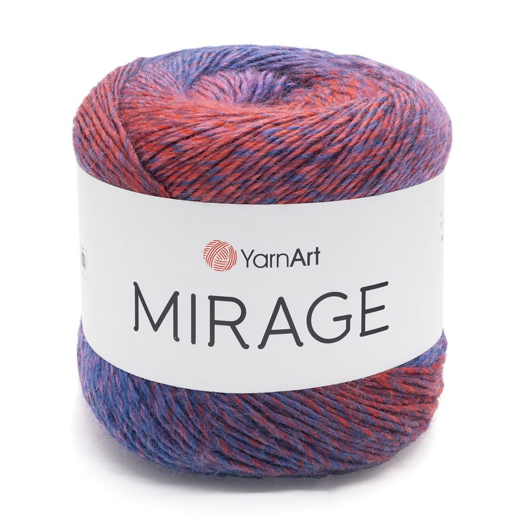 Len loang Mirage - Yarnart, 150g - 500m, đan móc áo, váy, khăn