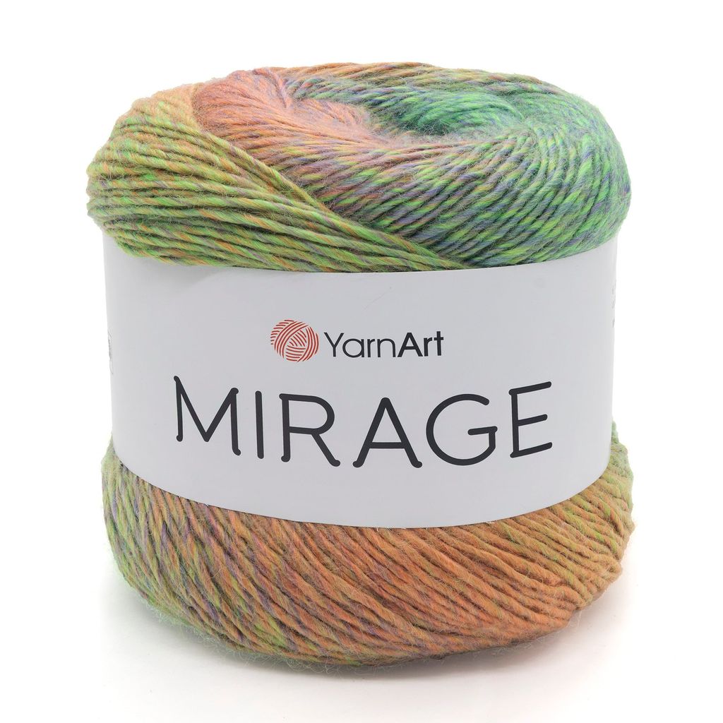 Len loang Mirage - Yarnart, 150g - 500m, đan móc áo, váy, khăn