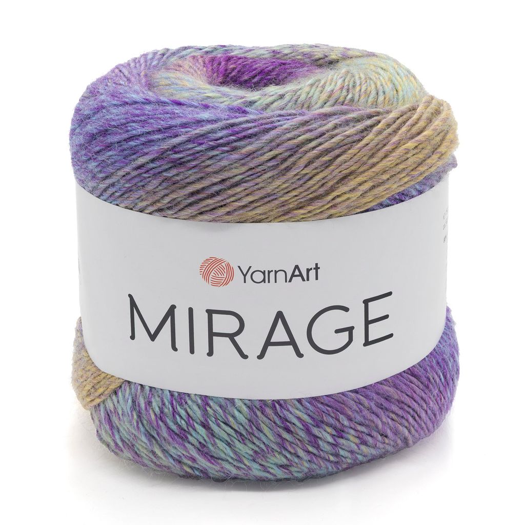 Len loang Mirage - Yarnart, 150g - 500m, đan móc áo, váy, khăn