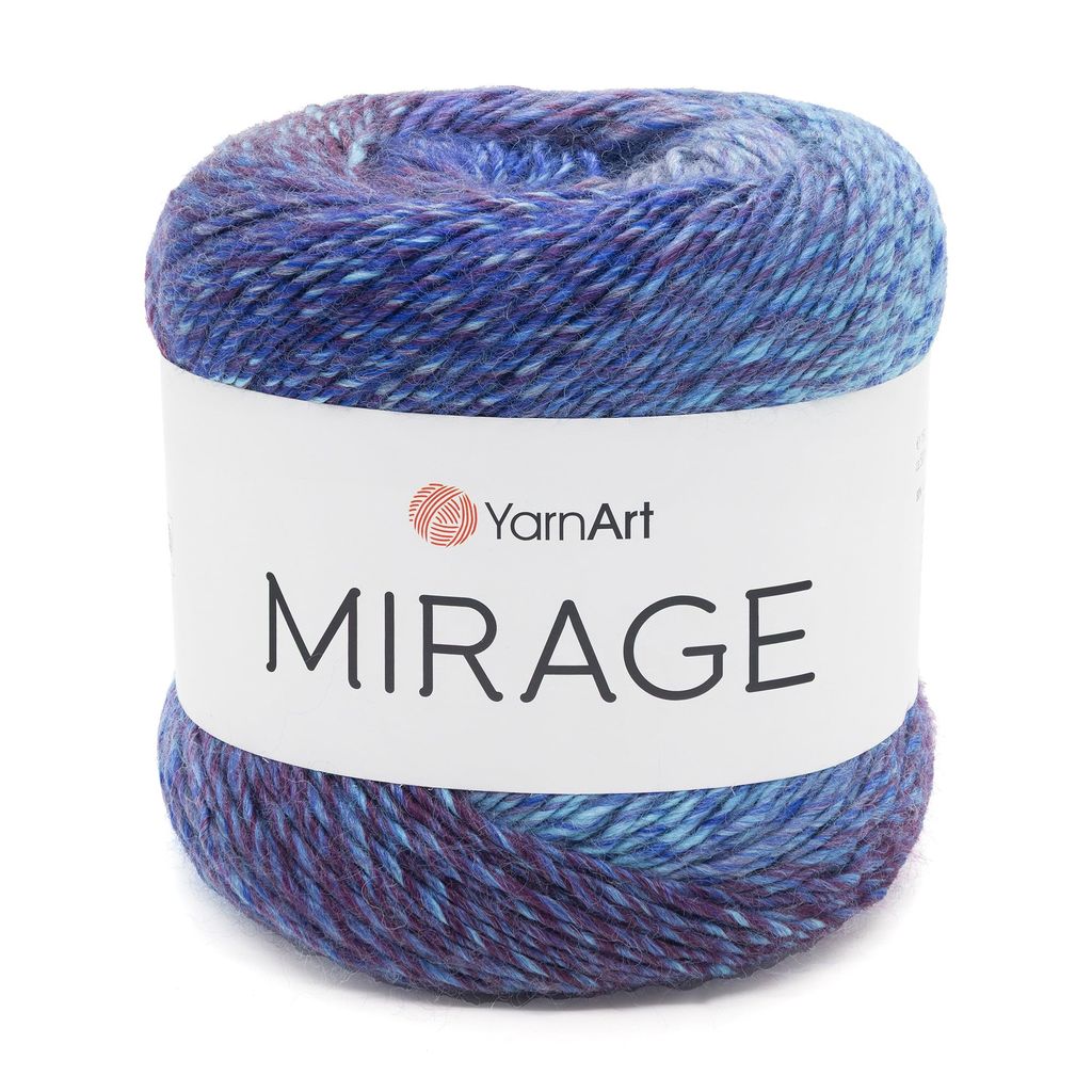 Len loang Mirage - Yarnart, 150g - 500m, đan móc áo, váy, khăn