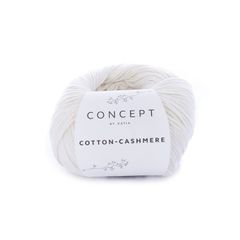 Sợi Cotton Cashmere - Katia, 50g - 155m, dùng để đan móc áo, khăn, nón