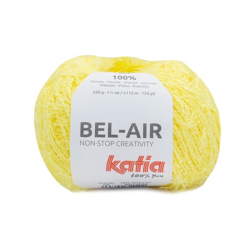 Sợi Bel-Air - Katia, 50g - 115m, dùng để đan móc áo, váy