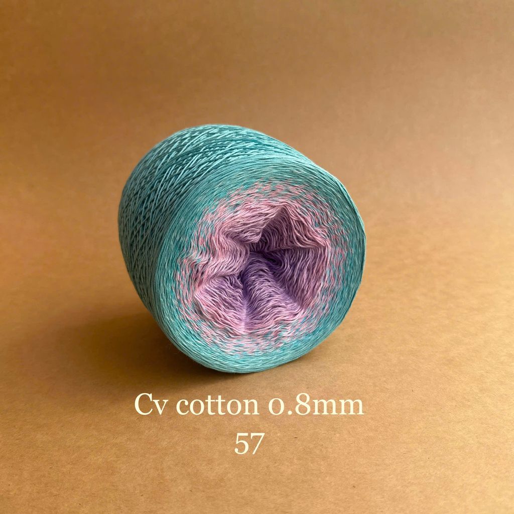Sợi cầu vồng Cotton 0.8mm, 300g