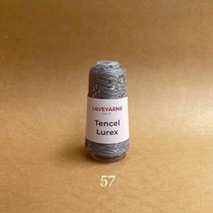 Sợi Tencel Lurex nhập từ Loveyarns, đan móc áo, khăn