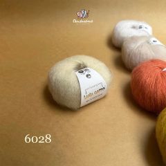 Len Silk Mohair - Lana Gatto, 25g - 212m, dùng để đan móc