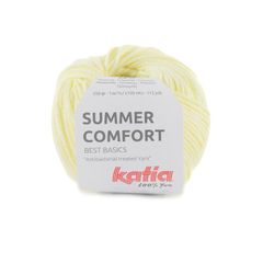 Sợi Summer Comfort - Katia, 50g - 105m, dùng để đan móc áo, khăn