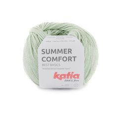 Sợi Summer Comfort - Katia, 50g - 105m, dùng để đan móc áo, khăn