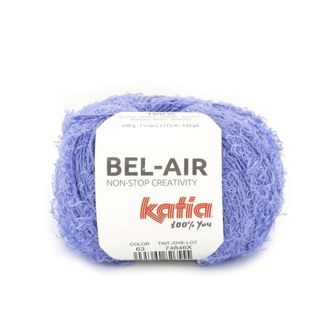 Sợi Bel-Air - Katia, 50g - 115m, dùng để đan móc áo, váy