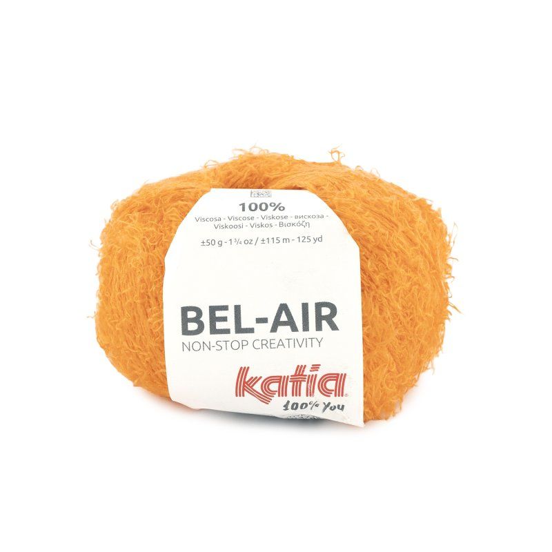 Sợi Bel-Air - Katia, 50g - 115m, dùng để đan móc áo, váy
