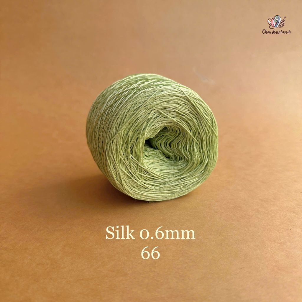 Cuộn sợi 100% Silk 0.6mm, 150g