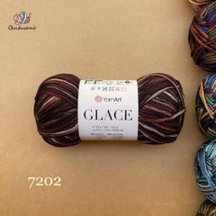 Sợi Glace - Yarnart, 100g - 210m, đan móc áo, váy, nón