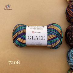 Sợi Glace - Yarnart, 100g - 210m, đan móc áo, váy, nón