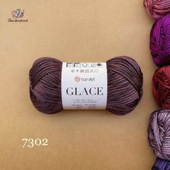 Sợi Glace - Yarnart, 100g - 210m, đan móc áo, váy, nón
