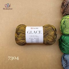 Sợi Glace - Yarnart, 100g - 210m, đan móc áo, váy, nón