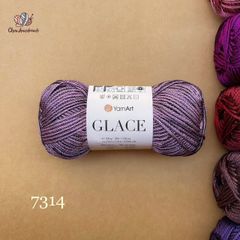 Sợi Glace - Yarnart, 100g - 210m, đan móc áo, váy, nón
