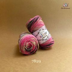 Len cotton Cotton Gold Batik nhập khẩu từ Alize Yarns, đan móc thú, nón, áo hè