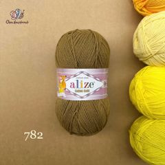 Len hè Cotton Gold nhập khẩu từ Alize Yarns, đan móc đồ hè, thú, nón cực xinh