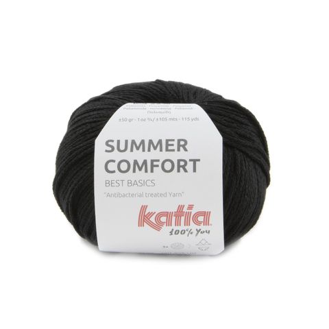 Sợi Summer Comfort - Katia, 50g - 105m, dùng để đan móc áo, khăn