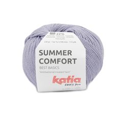 Sợi Summer Comfort - Katia, 50g - 105m, dùng để đan móc áo, khăn