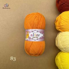 Len hè Cotton Gold nhập khẩu từ Alize Yarns, đan móc đồ hè, thú, nón cực xinh