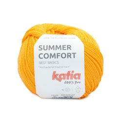 Sợi Summer Comfort - Katia, 50g - 105m, dùng để đan móc áo, khăn