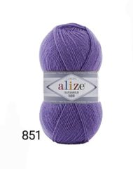 Cuộn len ấm Lanagold 800 hãng Alize siêu dôi, siêu ấm đan móc khăn, áo ấm cực thích