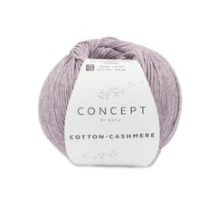 Sợi Cotton Cashmere - Katia, 50g - 155m, dùng để đan móc áo, khăn, nón