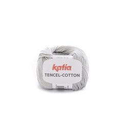 Sợi Tencel Cotton - Katia, 50g - 120m, dùng để đan móc áo, khăn
