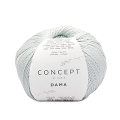 Sợi Dama - Katia, 50g - 130m, dùng để đan móc áo, khăn