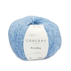 Sợi Pluma - Katia, 50g - 150m, dùng để đan móc áo, khăn