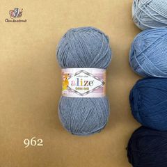 Len hè Cotton Gold nhập khẩu từ Alize Yarns, đan móc đồ hè, thú, nón cực xinh