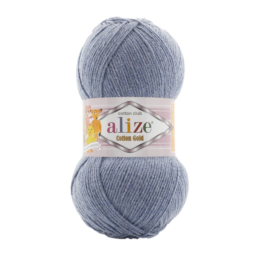 Len hè Cotton Gold nhập khẩu từ Alize Yarns, đan móc đồ hè, thú, nón cực xinh