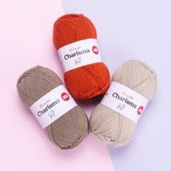 Len Charisma - Yarnart, 100g - 200m, đan móc áo, váy, khăn choàng cổ