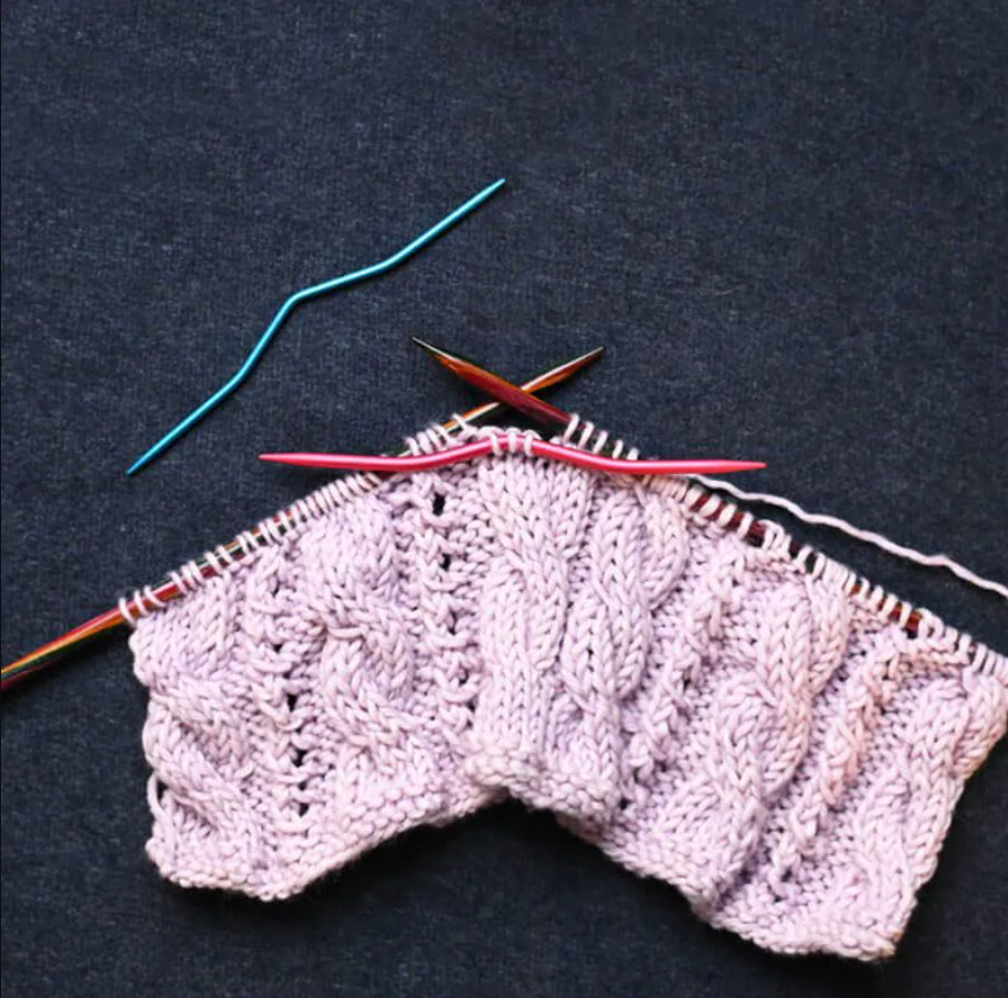 Bộ dụng cụ giữ mũi đan bằng Aluminium (set 2 cái) - Knitpro