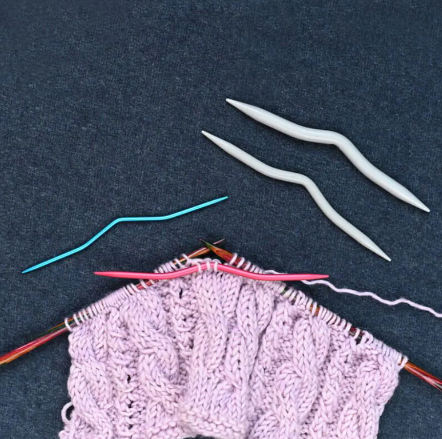 Bộ dụng cụ giữ mũi đan bằng Aluminium (set 2 cái) - Knitpro