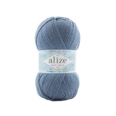 Len chống xù Happy Baby New - Alize Yarns, 100g - 320m, dùng để đan móc áo, váy, khăn, nón