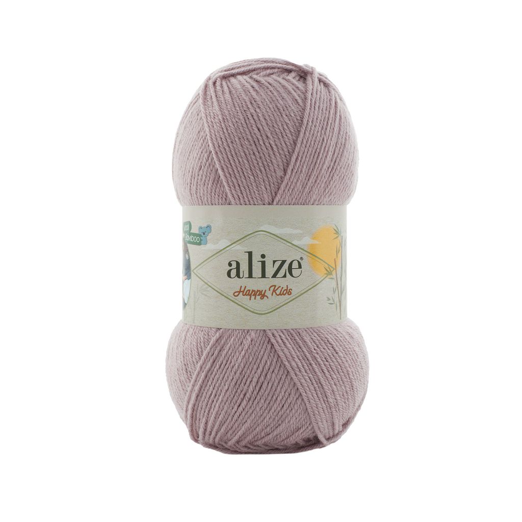 Len cho bé Happy Kids - Alize Yarns, 100g - 310m, dùng để đan móc áo, nón, khăn
