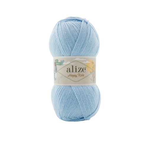 Len cho bé Happy Kids - Alize Yarns, 100g - 310m, dùng để đan móc áo, nón, khăn