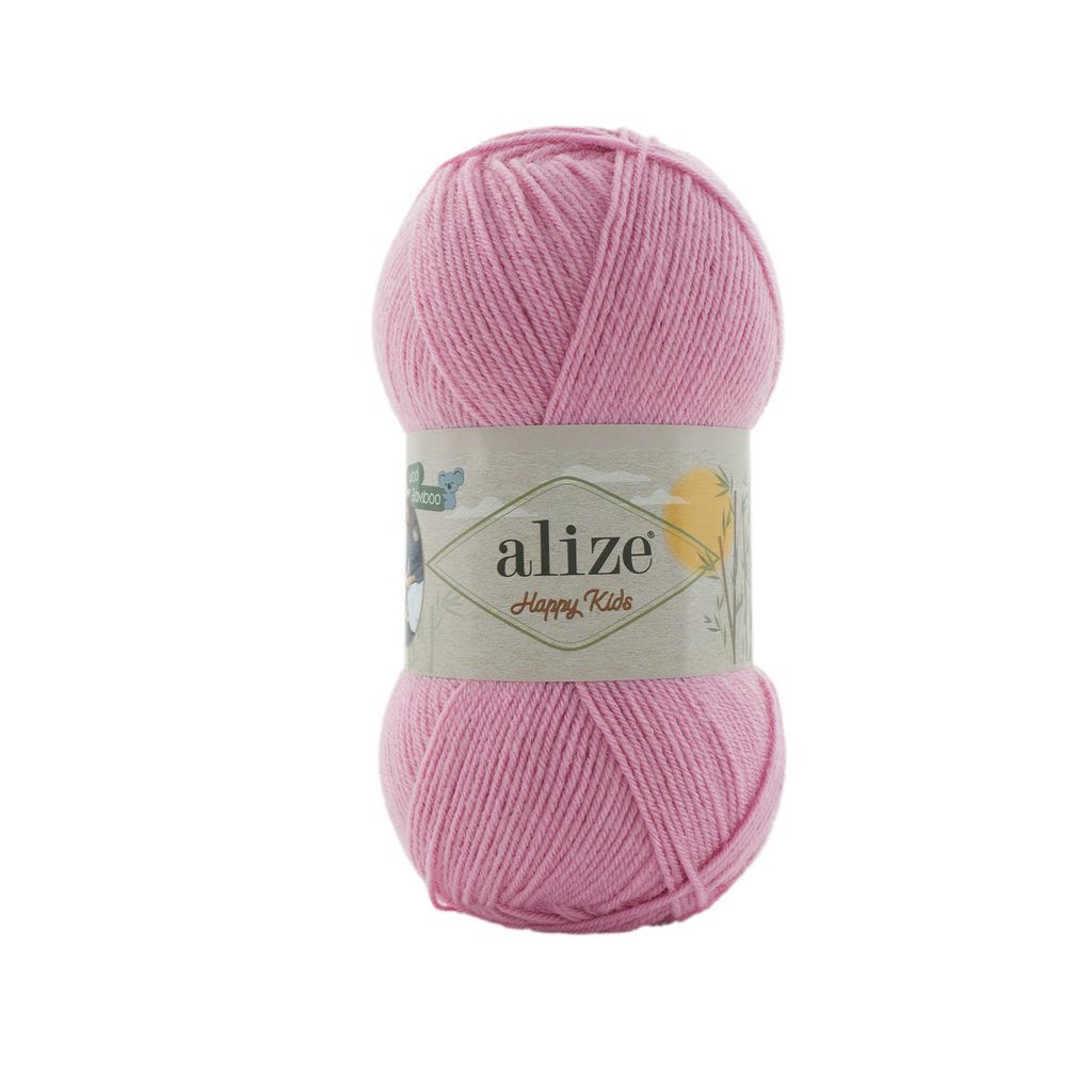 Len cho bé Happy Kids - Alize Yarns, 100g - 310m, dùng để đan móc áo, nón, khăn