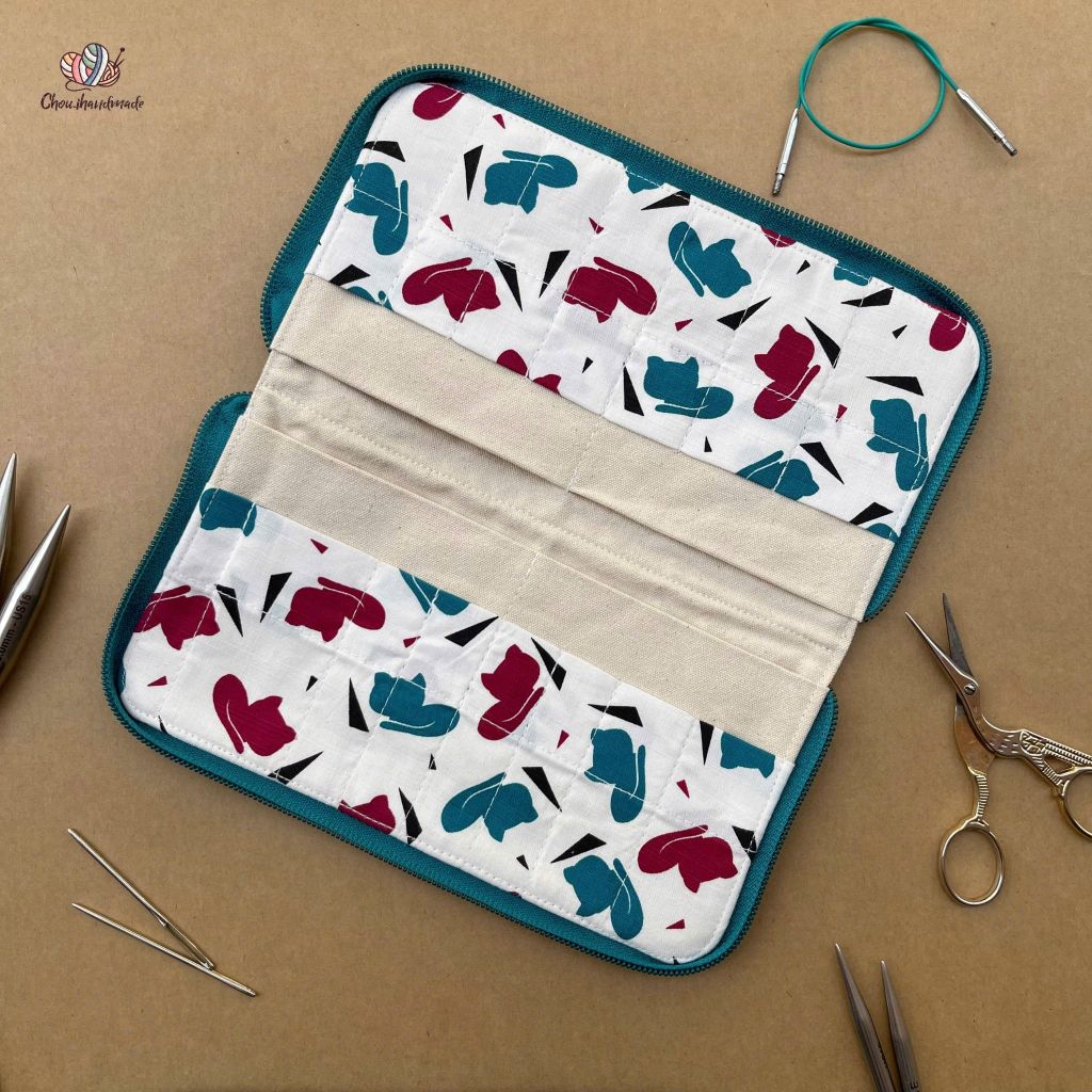 Ví đựng kim đan rời 8.5cm (4inch), Chou.ihandmade