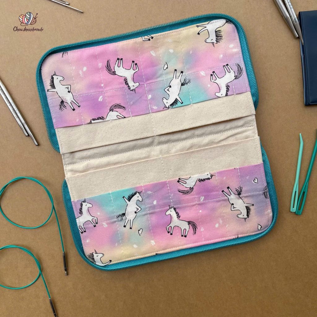 Ví đựng kim đan rời 8.5cm (4inch), Chou.ihandmade