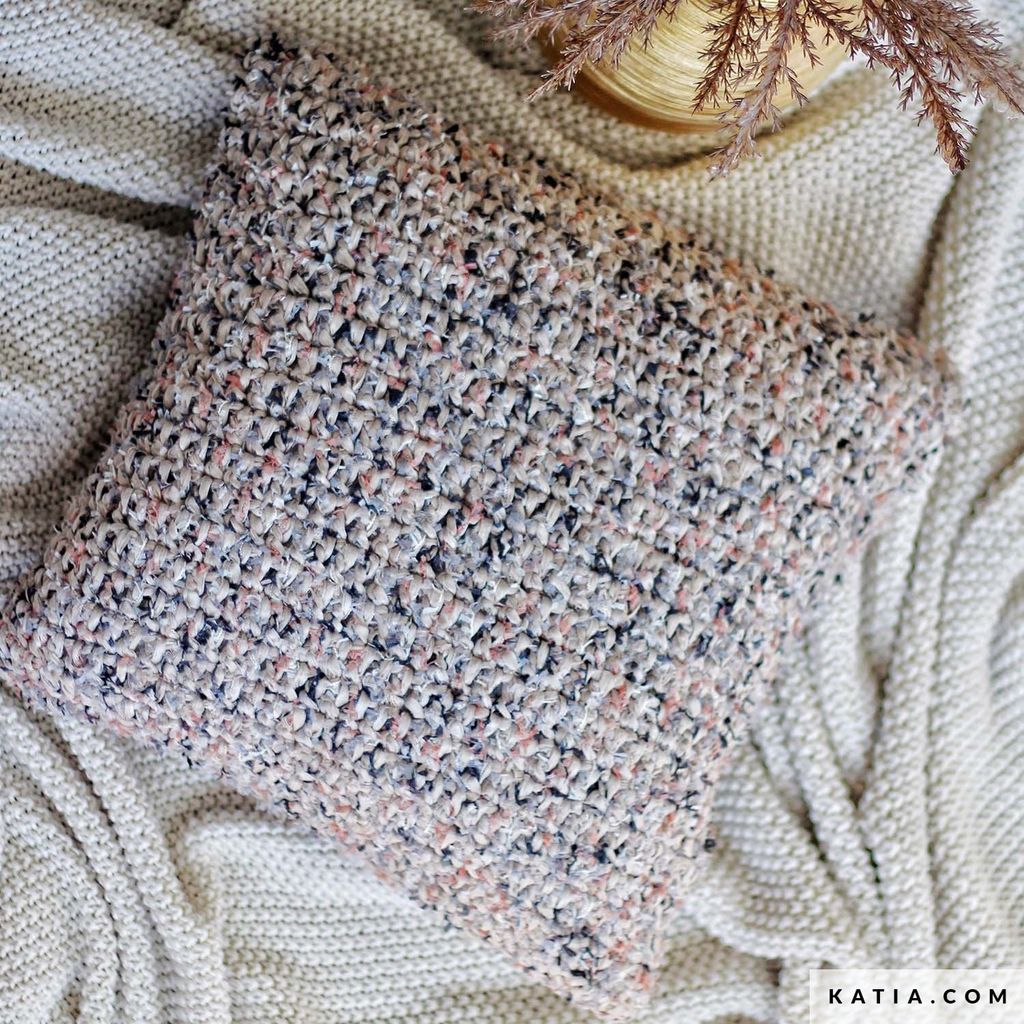 Sợi Jarapa - Katia, 100g - 70m, dùng để đan móc túi, giỏ, vỏ gối, ví